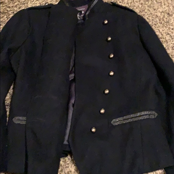 Forever 21 blue military jacket medium - Picture 3 of 3